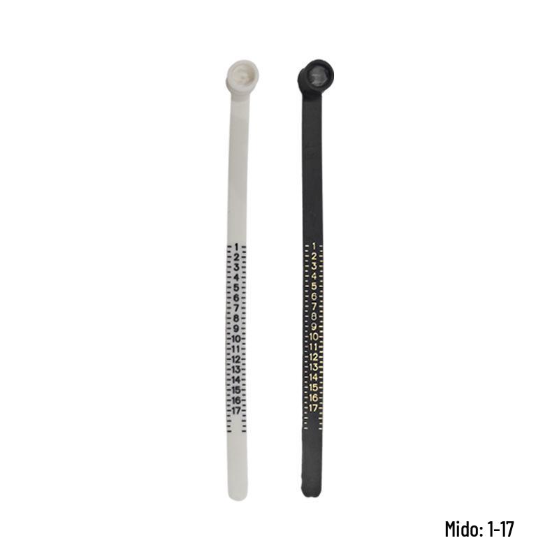 Ring Sizer & Magnifier Tool: Ring Measuring Tape, Ruler, Plastic Ring Size Finder