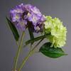 4pcs Simulation Hydrangeas Branch Real Touch Fake Flowers Garden Balcony Decoration Green Star Drop Hydrangea Artificial Flower