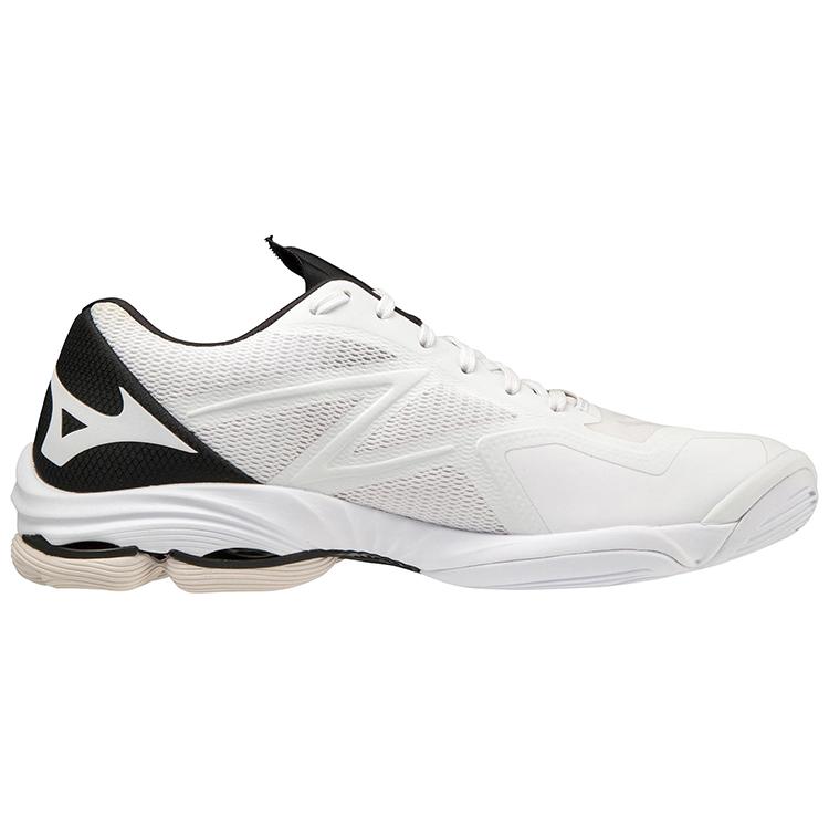 Mizuno Wave Lightning Z7 Synthetic Fiber Low top Volleyball Shoes Unisex White V1GA220009