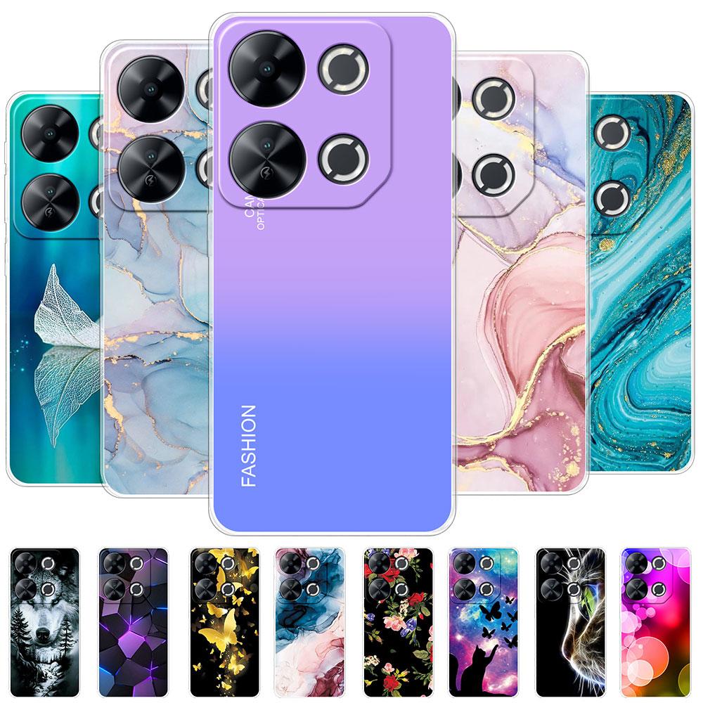 For Itel P65 Case Back Cover For Itel P65 P671L 2024 Shockproof Clear Soft Silicone Phone Case for ITEL P65 P 65 ITELP65 Coque