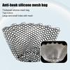 32/40/50Cm Portable Collapsible Fishing Net Wear-Resistant Rubber Mesh Fish Catch Trap Landing Outdoor Multifunctional Dip Net