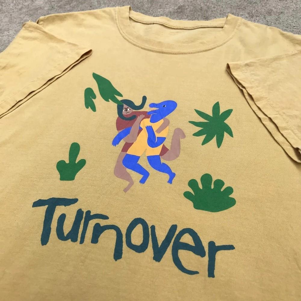 Turnover Band Unisex Cotton All size Tee BT1268 Unisex T-Shirt S