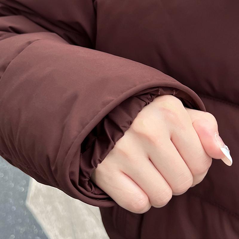 Fashion Winter Woman Short Parkas Stand Collar Loose Women's Coat Thick Warm Jackets