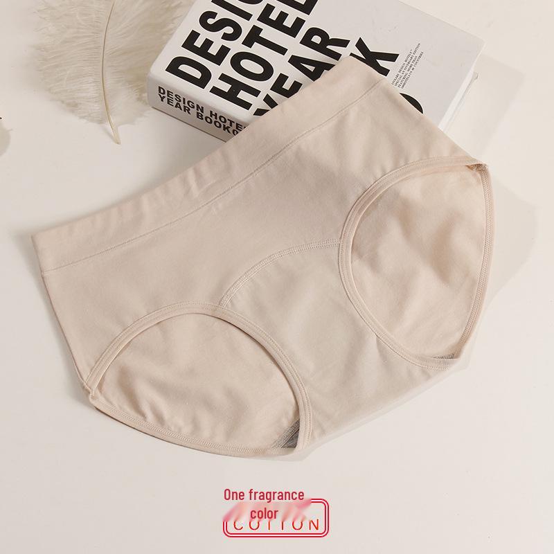 Plus Size Women's Cotton Mid-Rise Hip-Lifting Breathable Triangle Panties