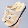 Ladies' Summer Non Slip Slippers New Fashionable Women's Thick Soled Home and Indoor