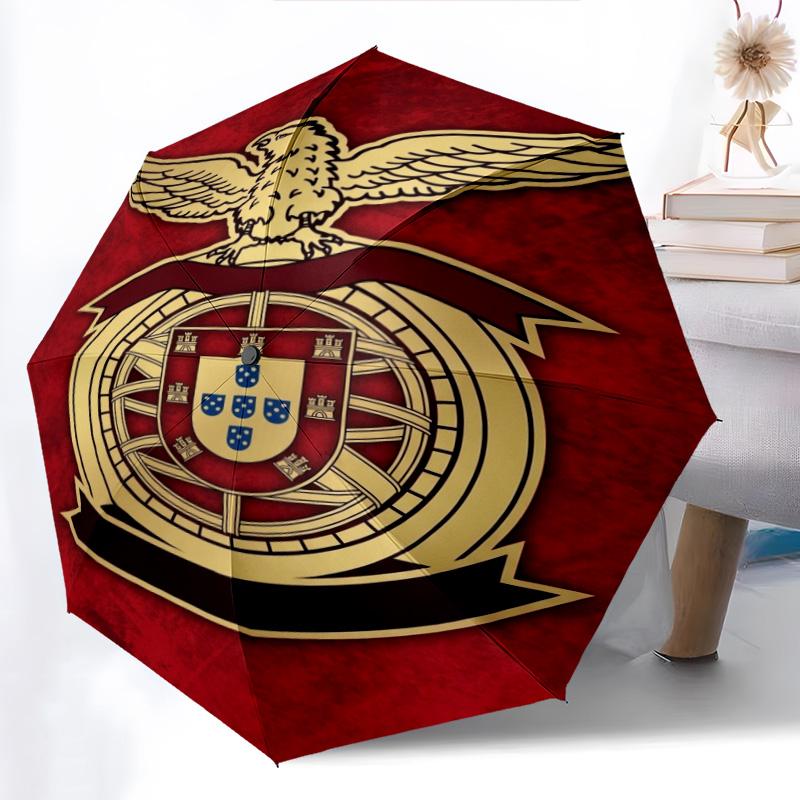 National Emblem Portugal Folding Umbrella Umbrella Durable Umbrella Sun Umbrella Outdoor