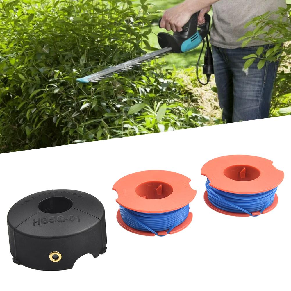 1 Set Spulenkappe Faden und Abdeckung Ersatz für Rasentrimmer ART 23 26 30 ART30 ART2300 ART300 ART2600 Garten-Elektrowerkzeuge Zubehör