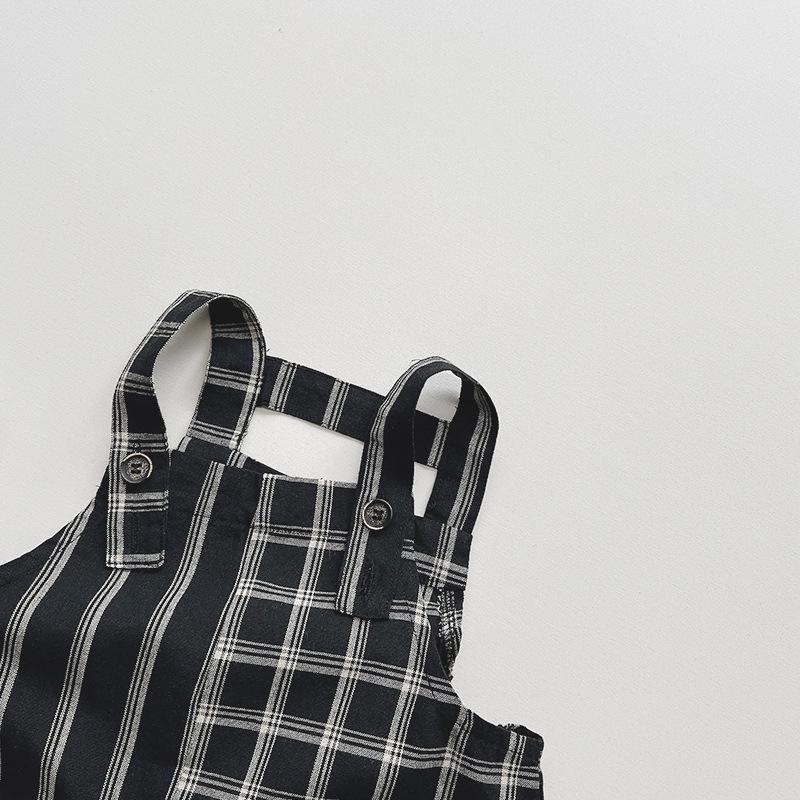 Korean Style Pure Cotton Children's Jumpsuit