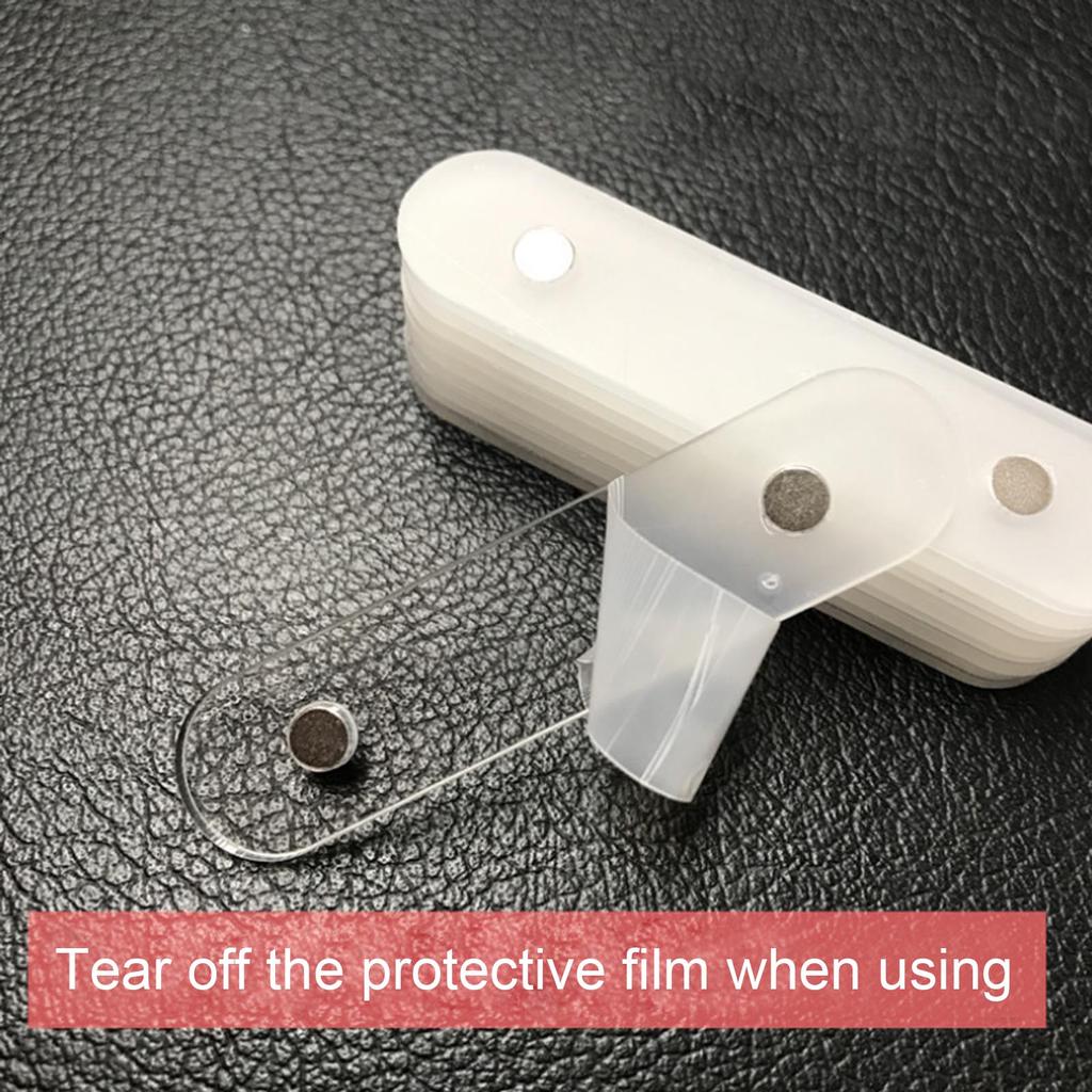 10 stücke Künstliche Nagel Tipps Display-ständer Nail art Magnetische Praxis Klar Acryl Nagel Spitze Halter Streifen