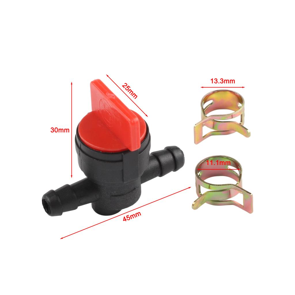 Petrol Tap Clamp Assembly Diesel For 6-8mm Garden Hose
