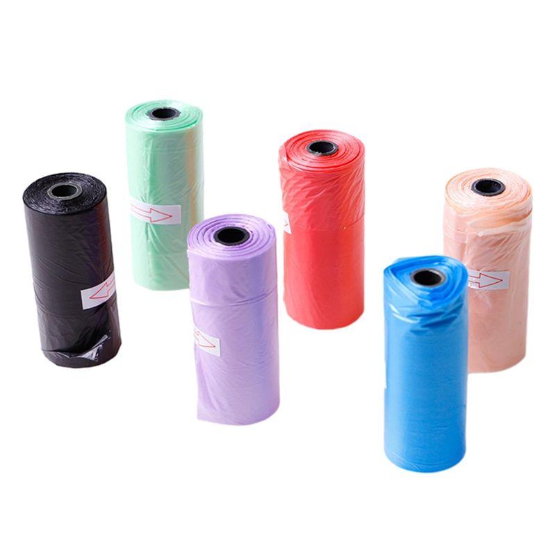 A20F-Dog Poop Bags For Waste Refuse Cleanup For Outdoor Puppy Walking And Travel, Assorted Colors, 900 Bags