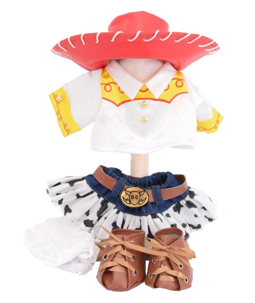 Bear Mail Order ShellieMay Clothes Costume Toy Story Jessie Size S [Teddy Alice] Dress-up (No Body) (ShellieMay)