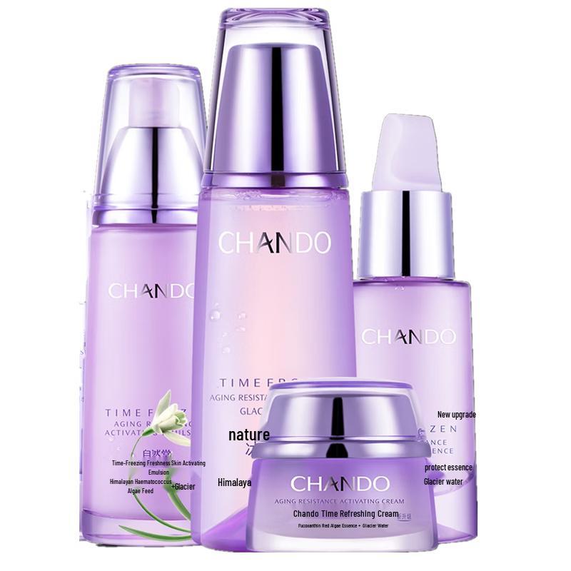 CHANDO Time-Reversal Anti-Aging Skincare 3-Piece Set