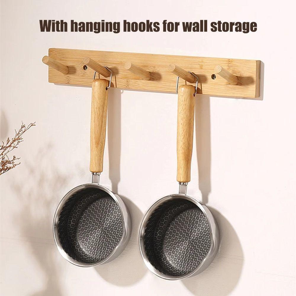 Ausgießer Heißöl Spritztopf Edelstahl Pfannkuchenpfanne Mini Bratpfanne Picknickgebrauch