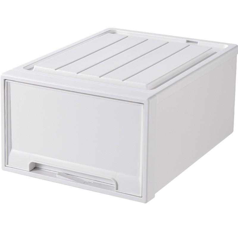 Modular Drawer Storage Box Set Clothes Organizing Bedroom Closet Non-Assembly PP Plastic Organizer Bin