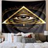 Eye Of Providence In Space Tapestry Room Decoration Wall Hanging for Living Room Bedroom, Dormitory, Birthday and Christmas Gifts
