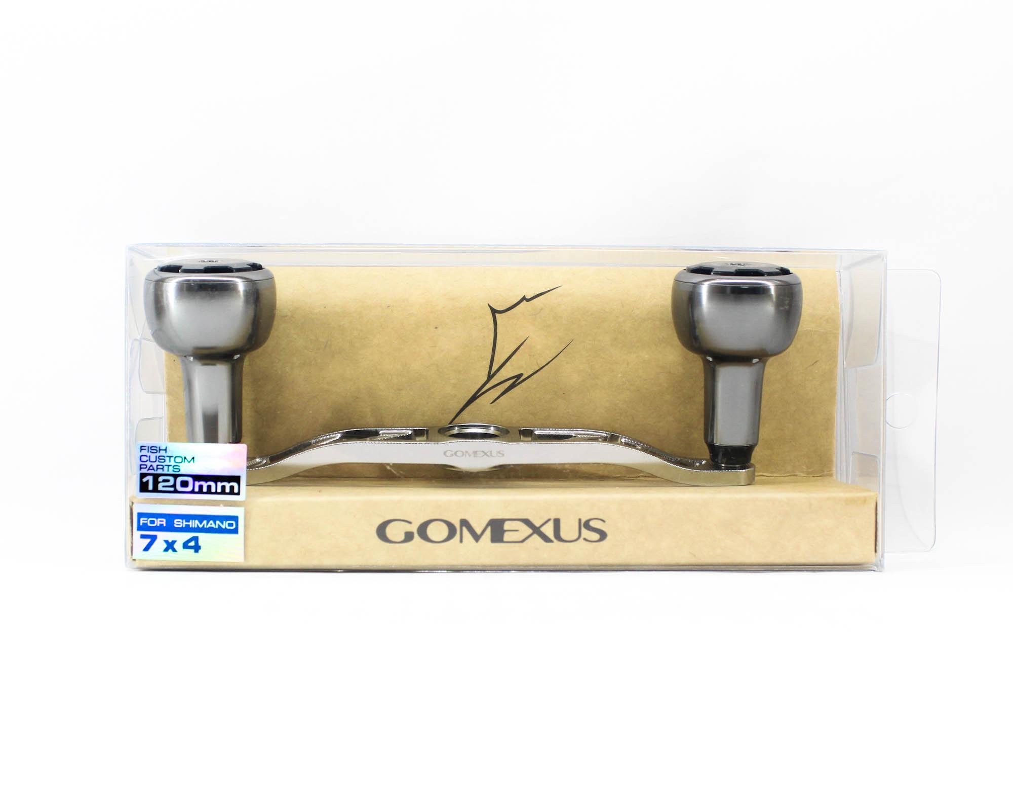 

Gomexus BS120HAS30TNBK Ручка алюминиевая серебристая 120 мм 7x4 мм Shimano (4954)