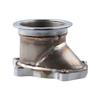 Stainless Steel Turbocharger Turbo Down Pipe 5 Bolt To 2.5"/ 63mm V Band Flange Adapter For GT25 GT28 T25 T28