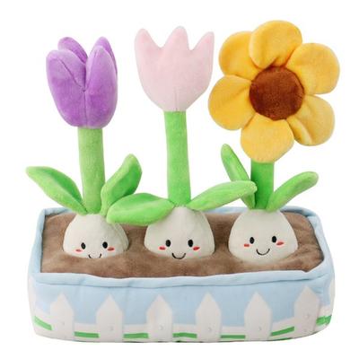 Lala Pet Puppy Flower Garden Nos Work Snack Play Squeak