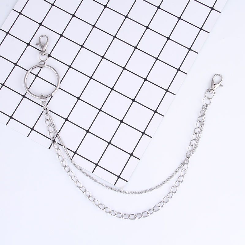 Punk Womens Unique Fashion Uniform Accessory Including Fashionable Chain Waist Belt And Bag Compact