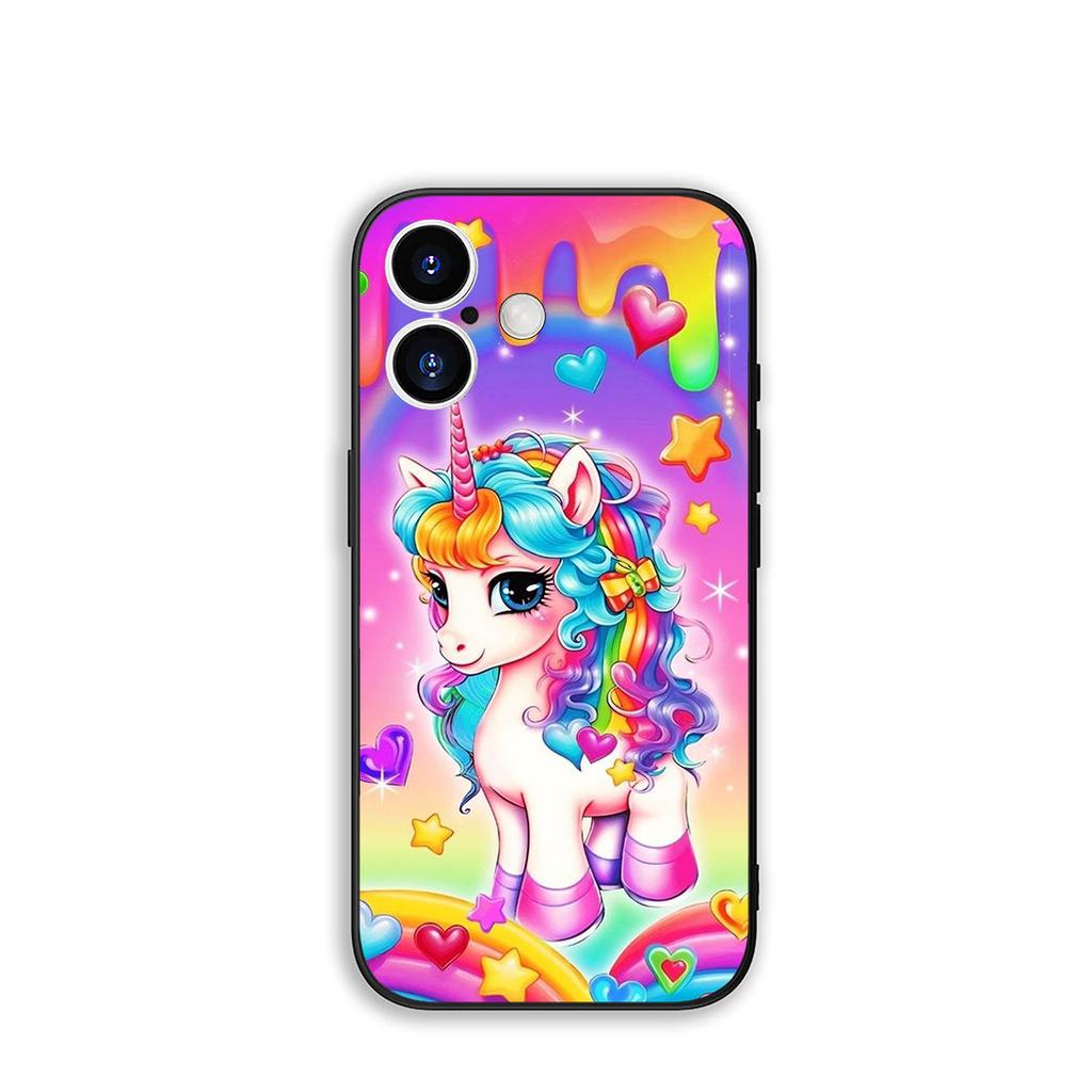 for OPPO A54 A40 A60 A80 A18 A16 A17 A38 A78 A79 A57 A55 A96 A15 A12 Phone Cover Case Wallpaper Unicorn Lovely Poster Casing