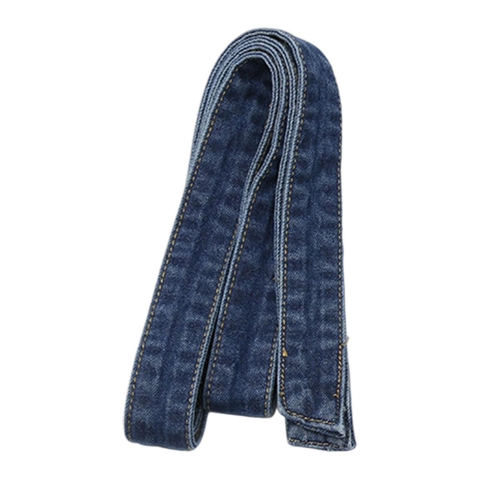 

Denim Waist Belt for Women Classic Sash for Trench Coat Pants Jumpsuit