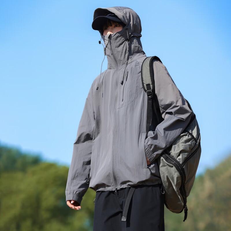 Lightweight Outdoor Sun Protection Windbreaker
