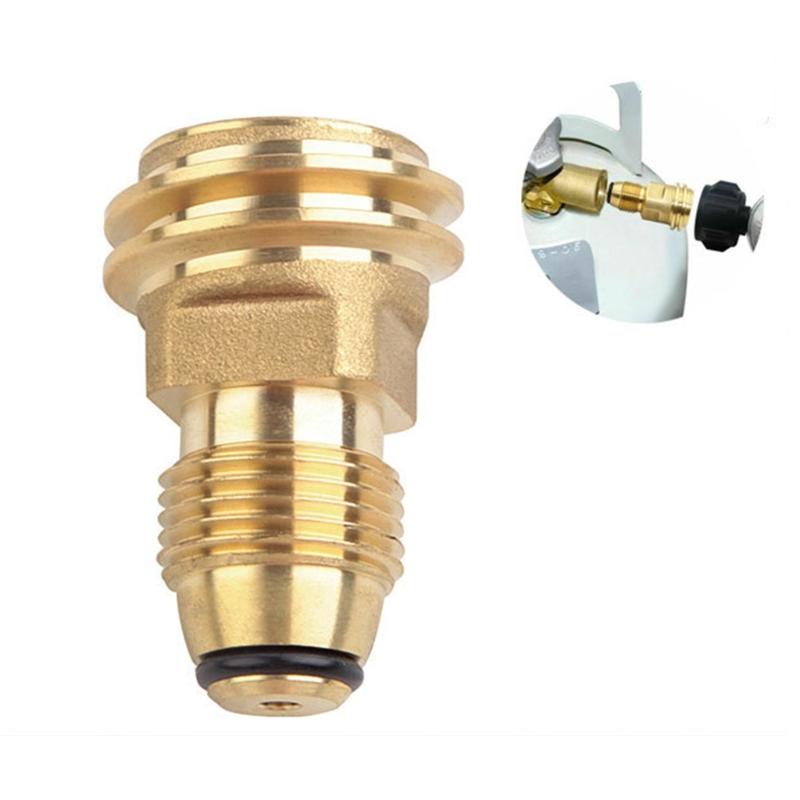 Gas North American Propane Outdoor Gas Tank Conversion Inflation Joint POL To QCC1 Valve