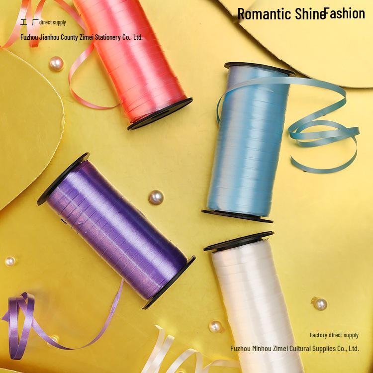 Helium Balloon Ribbon Tie for Birthday or Wedding Decorations