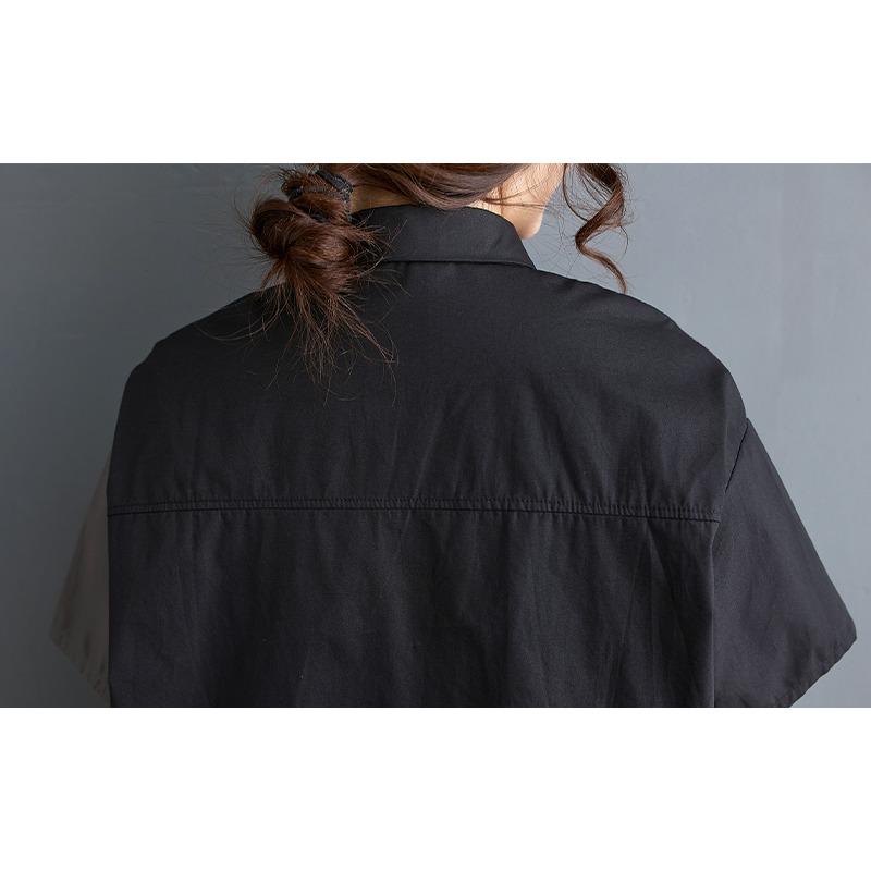 Dimanaf 2025 Plus Size New Women Summer Blouse Loose Shirt Short Sleeve Printing Shirt Casual Style Basic Tops Tees Vintage