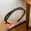 Women'S Satin Headband Daily Wear Versatile Hair Accessories Japanese And Korean Style Fresh And Sweet Headgear High Skull Top Headband Hairpin