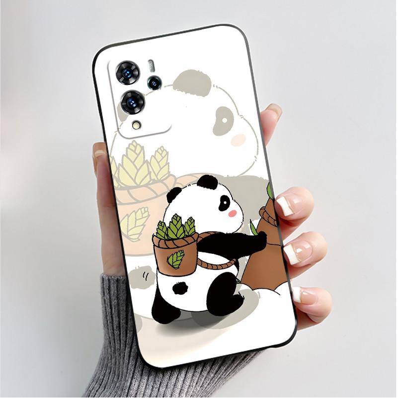 For ZTE V40 Pro 9046 Case Black Jelly Soft Silicone TPU Butterfly Flowers Pattern Phone Casing For ZTE Blade V40 Pro Back Cover