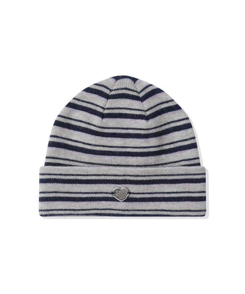 CGP Striped Beanie_Dark Navy