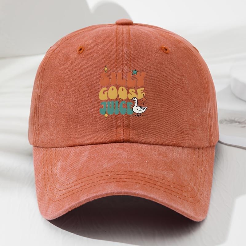 Cartoon retro style printed baseball cap suitable for men and women for daily casual outdoor wear and travel