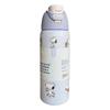 Owala Snoopy 24oz/32oz Niebieska Stal Nierdzewna Izolowana Butelka na Wodę Zamykana na Klips G