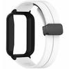 Für Xiaomi Smart Band 9 Pro Armband mit Hülle 2 in 1 Silikon-Uhrenarmband Magnetischer Faltverschluss