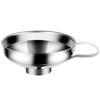 Stainless Steel Wide Opening Funnel For Jar Filling Liquid Transfer Rutproof Kitchen Jar Filling Tool Kitchen Organization