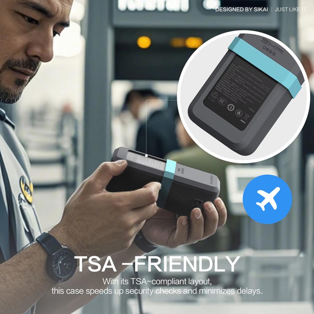 SIKAI Silikon Powerbank Hülle für UGREEN Nexode Mini 100W 12000mAh Powerbank Staubdichte Kratzfeste Abdeckung