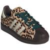adidas Superstar 2 Leopard Ciemny Brązowy Kość Słoniowa Damskie Trampki Złoty Metaliczny KI4203