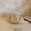 2026 New Summer Beach Straw Women‘s Crossbody Bag Bohemian Shell Chain Handmade Woven Rattan Purse Travel Vacation Shoulder Bag