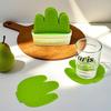 Creative 6Pcs Cactus Coaster with Flowerpot Holder Cactus Coaster Novelty Coaster Suitable Coffee Desktophome Kitchen Decoratio
