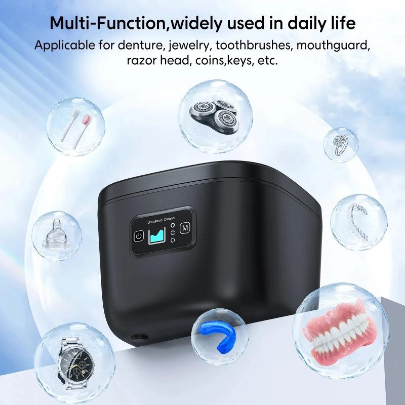 Ultrasonic Cleaning Machine Multi-function High Frequency Vibration Wash Cleaner Jewelry Glasses Watch Dentures Cleaner