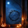 Halloween Removable Static Cling Window Decal Spider Web Bat Design No Glue Required Glass Decoration for Home Office Storefront