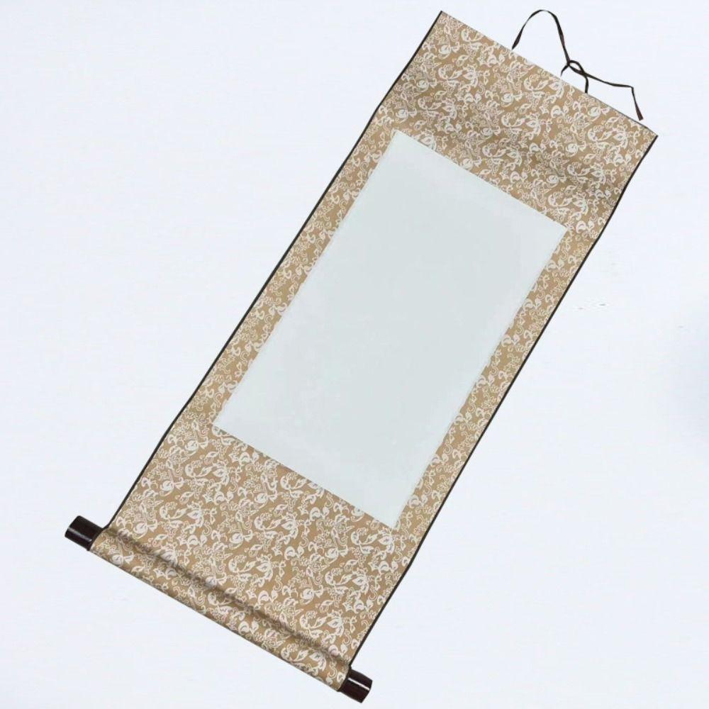 Ev Dekorasyon Boyama Kaydırma Kaligrafi Montaj Boş Asılı Kaydırma Çizim Tuval Kaydırmalar