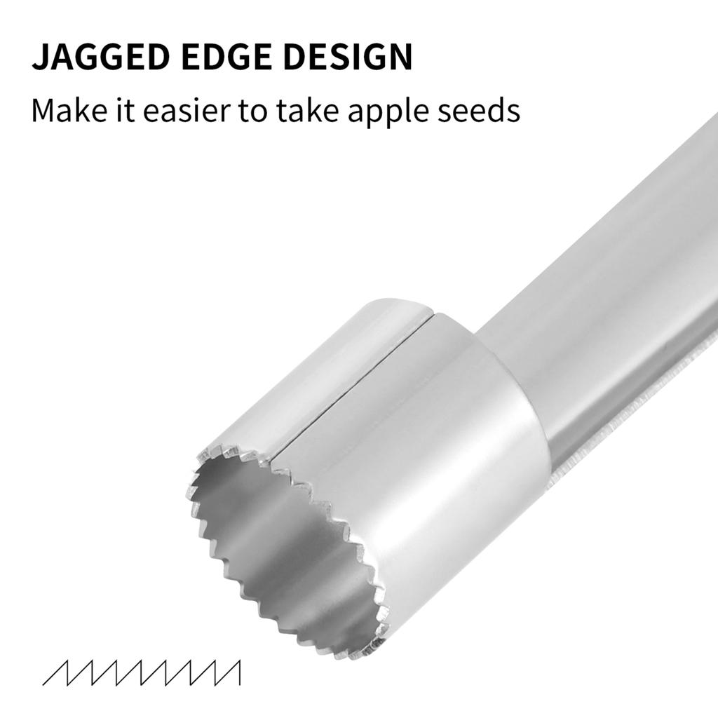 Stainless Steel Core Remover Fruit Vegetable Seeder Red Dates Pear Pip Corer Easy Twist Household Supplies Tools