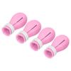 Cat Booties AntiScratch Cat Shoes Silicone Foot Covers Suitable for Pet Hospitals Pet Shops(Single Box Pink 4 Pcs )