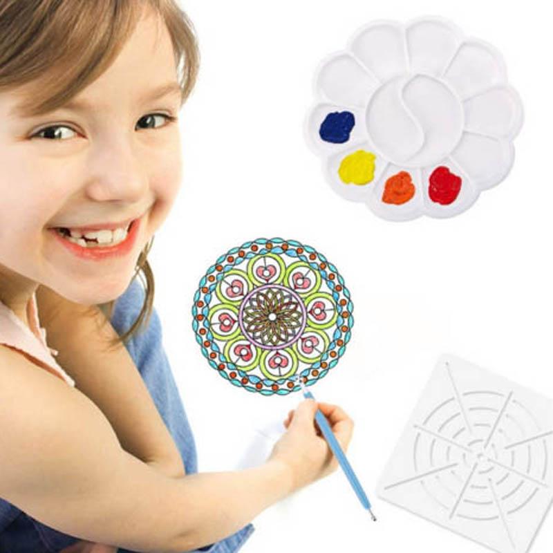 19-teiliges Mandala-Punktierwerkzeug mit wasserdichter Aufbewahrungstasche zum Bemalen von Steinen