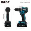 21V Brushless Lithium Battery High-Power Portable Electric Drill & Impact Screwdriver
