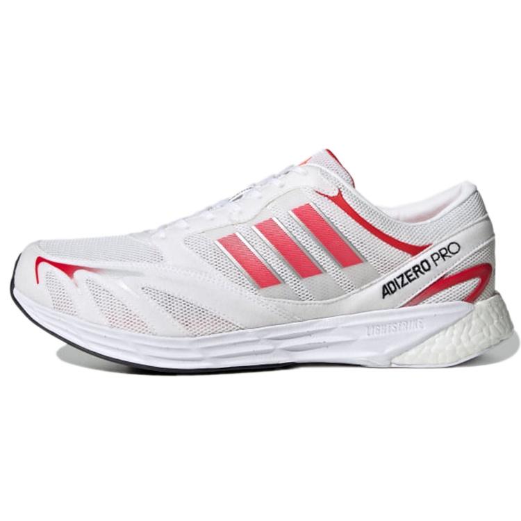 adidas Adizero Adios Pro V1 DNA White Solar Red Men s GX5081 EU 42⅔