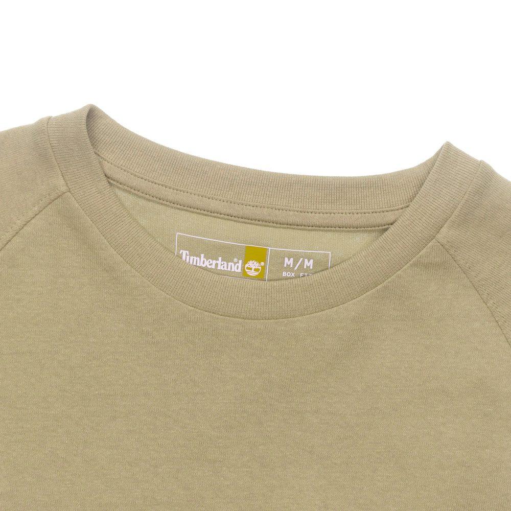 Timberland T Shirts Men's Khaki Crew Neck Moderate Straight Fit A6Q9W-DH4